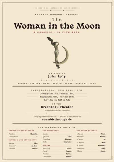 The Woman in the Moon poster